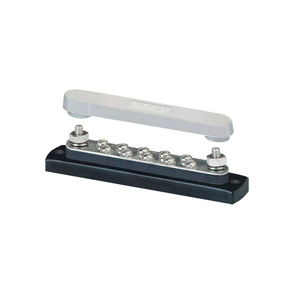 Blue Sea 2300 150AMP Common BusBar 10 x #8-32 Screw Terminal w/Cover [2300] - Premium Busbars, Connectors & Insulators from Blue Sea Systems - Just $19.99! 