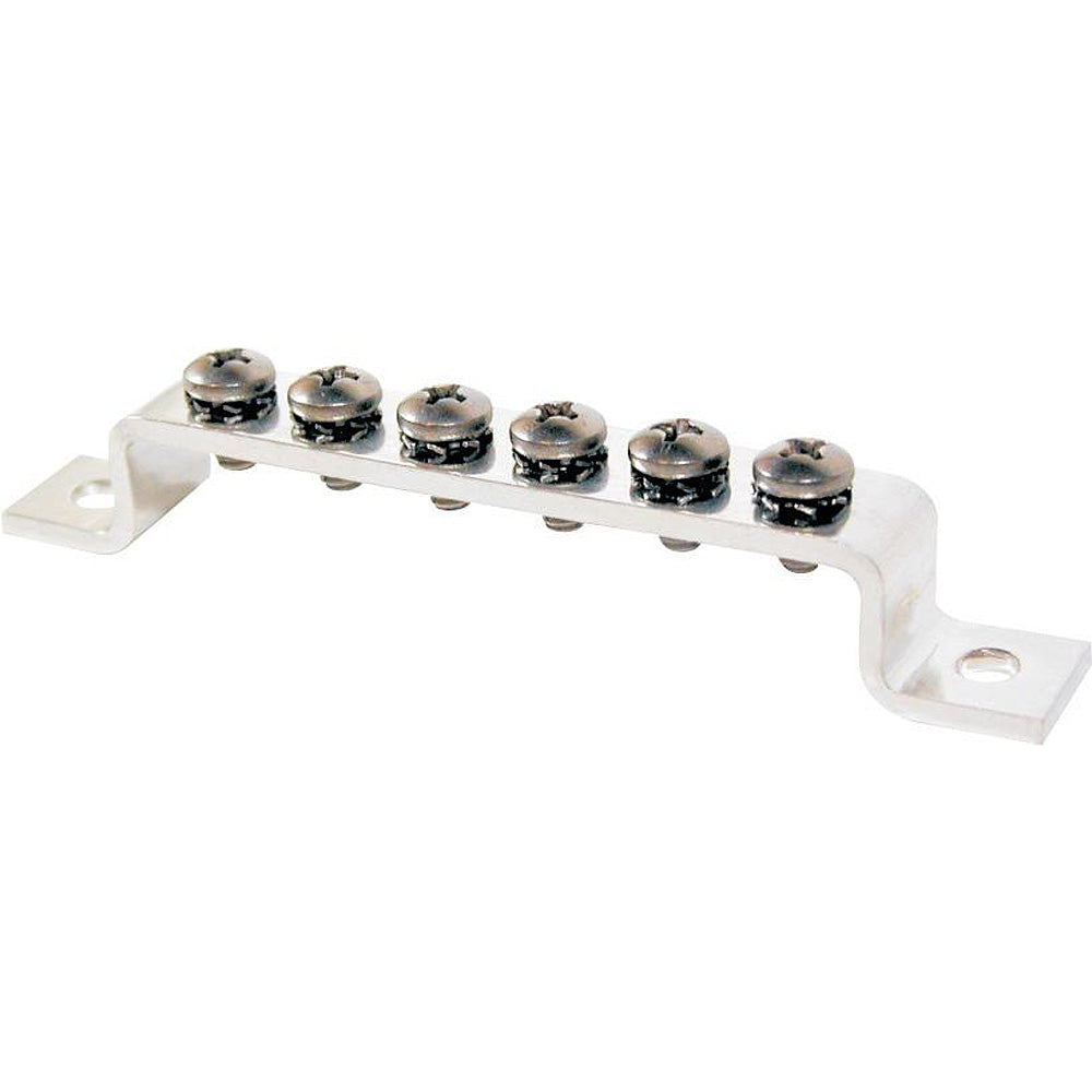 Blue Sea 2306 MiniBus 100AMP Common BusBar Grounding BusBar 6 x 8-32 Screw Terminal [2306] - Premium Busbars, Connectors & Insulators from Blue Sea Systems - Just $6.99! 