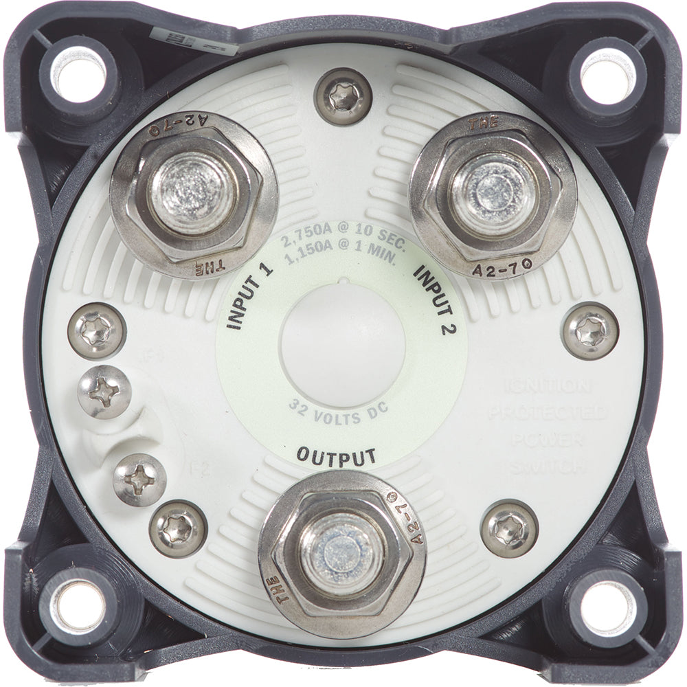 Blue Sea 3003 HD-Series Battery Switch Selector w/Alternator Field Disconnect [3003] - Premium Battery Management from Blue Sea Systems - Just $97.99! 