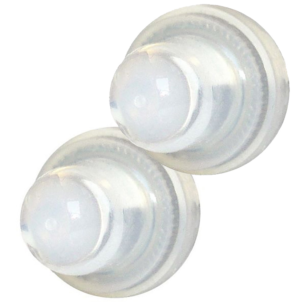 Blue Sea 4135 Push Button Reset Only Circuit Breaker Boot - Clear- 2-Pack [4135] - Premium Switches & Accessories from Blue Sea Systems - Just $3.99! 