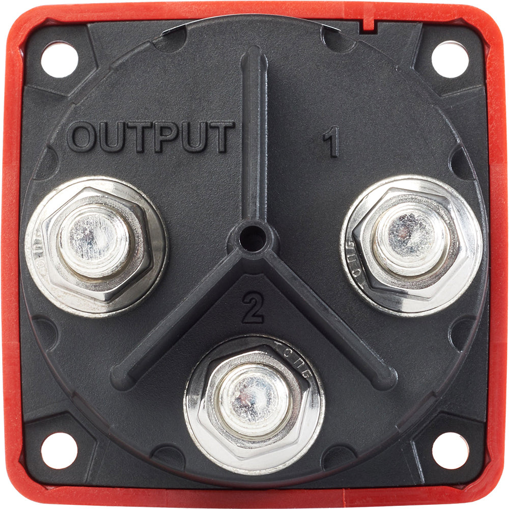 Blue Sea 6007 m-Series (Mini) Battery Switch Selector Four Position Red [6007] - Premium Battery Management from Blue Sea Systems - Just $37.99! 