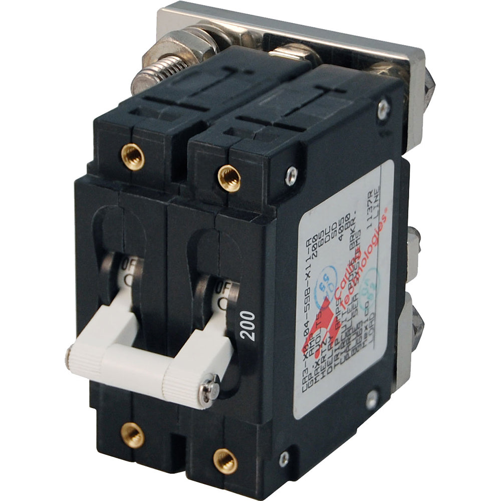 Blue Sea 7269 200A Double Pole Circuit Breaker [7269] - Premium Circuit Breakers from Blue Sea Systems - Just $118.99! 