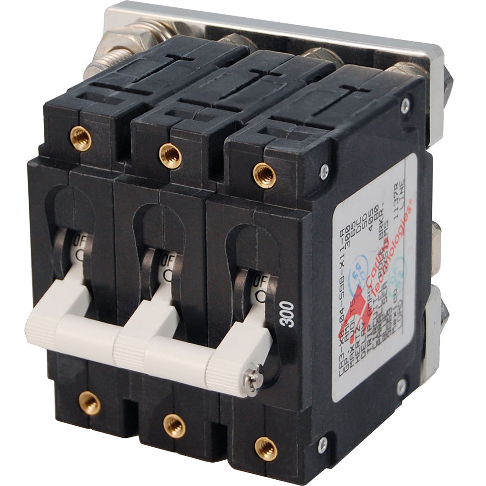 Blue Sea 7271 300A C-Series Triple Pole Toggle DC Circuit Breaker [7271] - Premium Circuit Breakers from Blue Sea Systems - Just $153.99! 