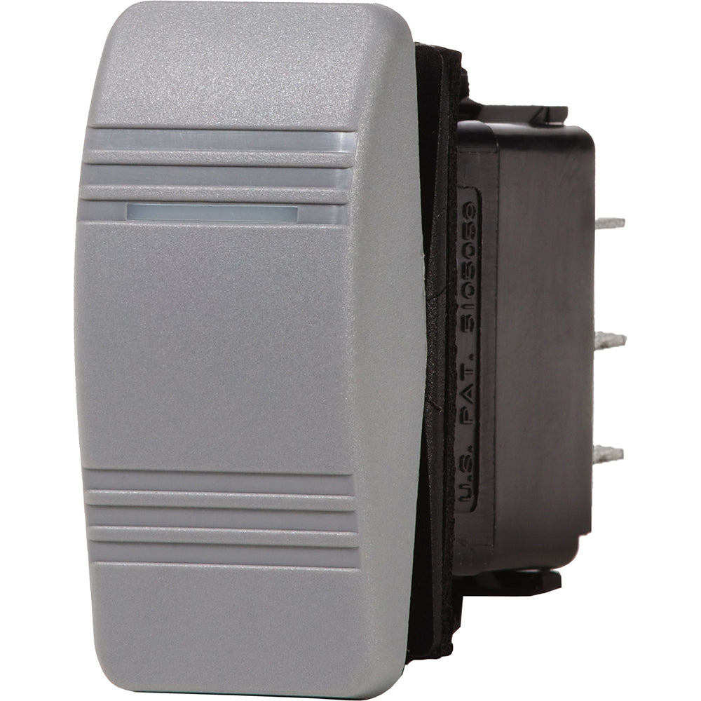 Blue Sea 8218 Water Resistant Contura III Switch - Gray [8218] - 1st Class Eligible, Brand_Blue Sea Systems, Electrical, Electrical | Switches & Accessories - Blue Sea Systems - Switches & Accessories