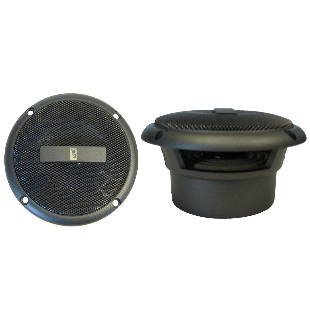 Poly-Planar MA-3013 3" 60 Watt Round Component Speakers - Gray [MA3013G] - Brand_Poly-Planar, Entertainment, Entertainment | Speakers - Poly-Planar - Speakers