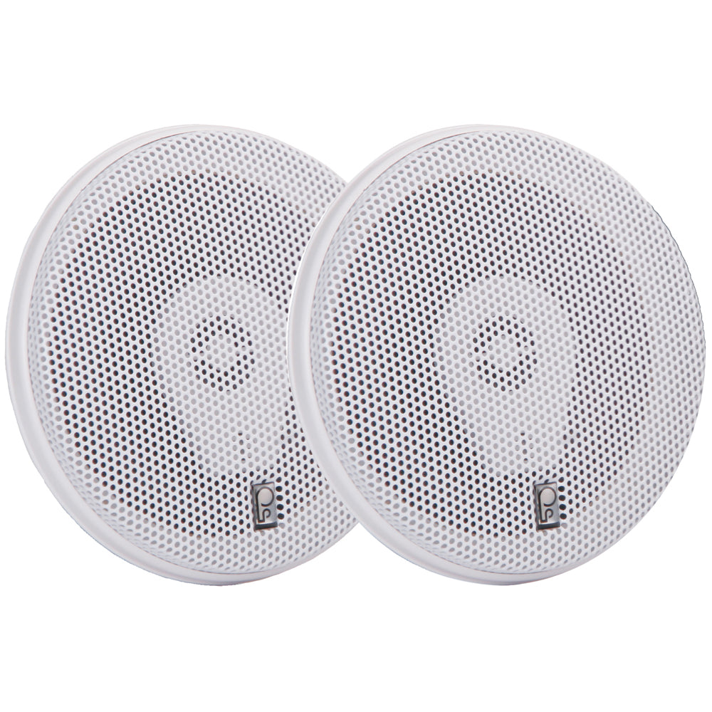 Poly-Planar MA-8506 6" 200 Watt Titanium Series Speakers - White [MA8506W] - Premium Speakers from Poly-Planar - Just $115.99! 