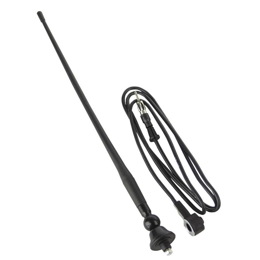 Boss Audio MRANT12 AM/FM Rubber Antenna - Black [MRANT12] - Premium Accessories from Boss Audio - Just $9.99! 