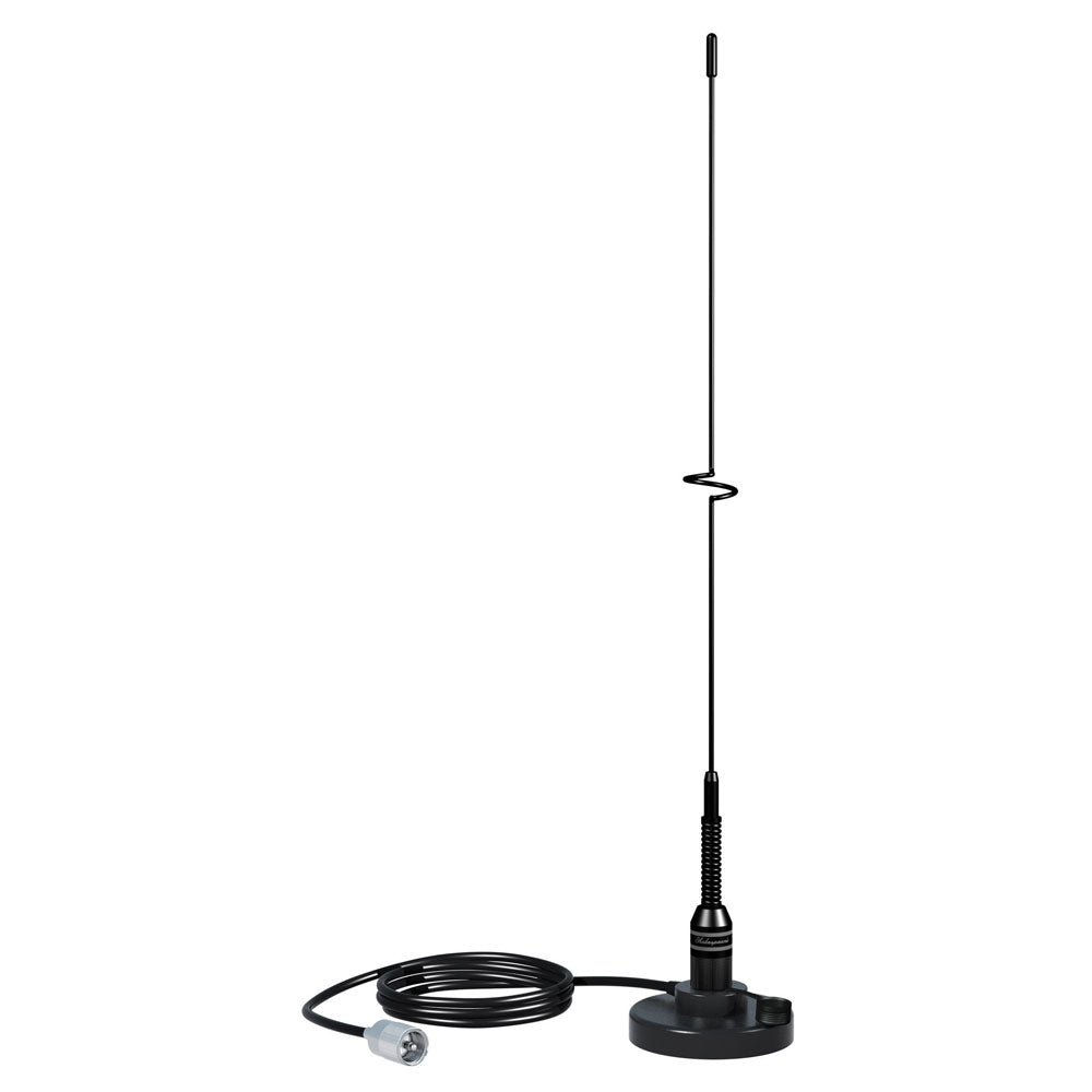 Shakespeare VHF 19" 5218 Black SS Whip Antenna - Magnetic Mount [5218] - Premium Antennas from Shakespeare - Just $75.99! 