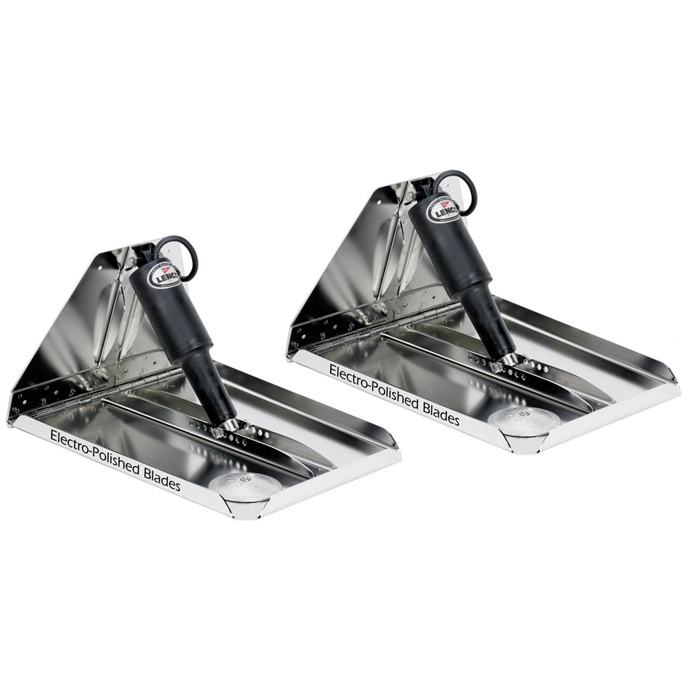 Lenco 16" x 12" Heavy Duty Performance Trim Tab Kit w/o     Switch Kit 12V [15043-101] - Premium Trim Tabs from Lenco Marine - Just $1128.99! 