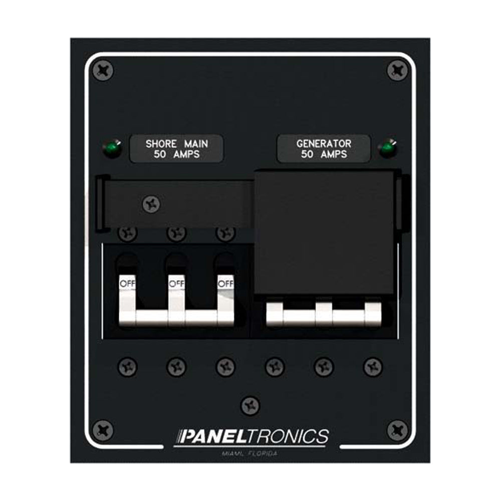 Paneltronics Standard 240VAC Ship To Shore Selector 9972321 [9972321B] - Premium Electrical Panels from Paneltronics - Just $207.99! 