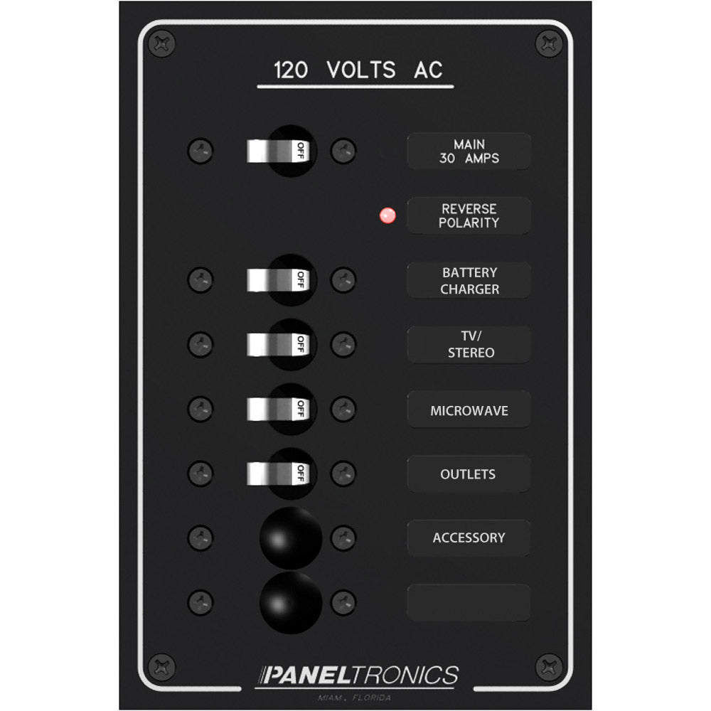 Paneltronics Standard AC 6 Position Breaker Panel & Main [9982305B] - Brand_Paneltronics, Electrical, Electrical | Electrical Panels - Paneltronics - Electrical Panels