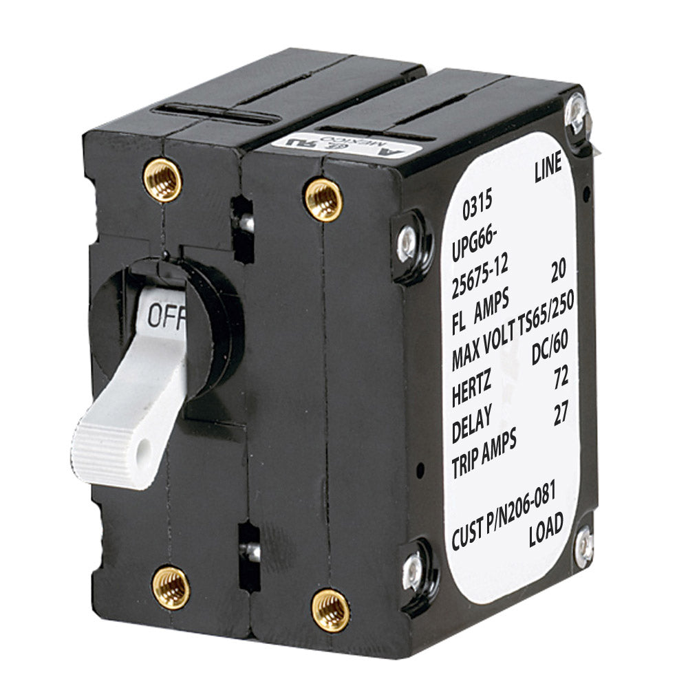 Paneltronics 'A' Frame Magnetic Circuit Breaker - 50 Amps - Double Pole [206-085S] - 1st Class Eligible, Brand_Paneltronics, Electrical, Electrical | Circuit Breakers - Paneltronics - Circuit Breakers