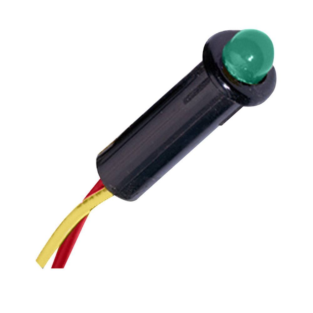 Paneltronics LED Indicator Light - Green - 12-14 VDC - 1/4" [048-004] - Premium Switches & Accessories from Paneltronics - Just $2.95! 