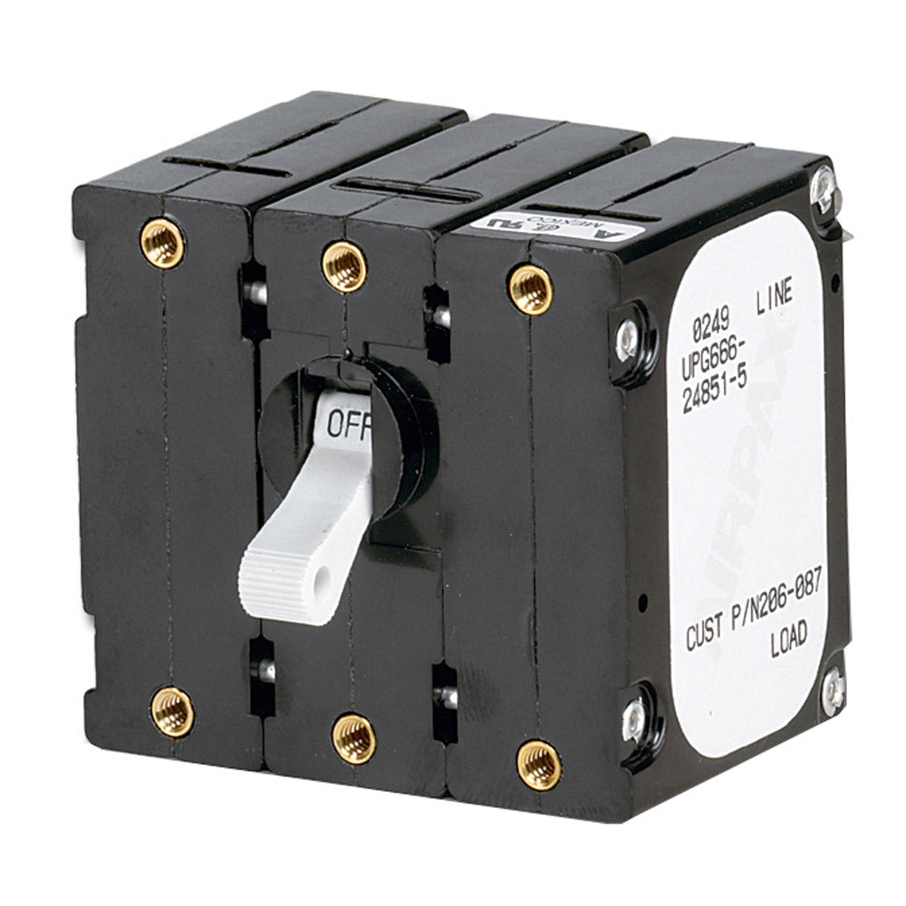 Paneltronics Breaker 50 Amps w/Reverse Polarity Trip Coil - White [206-353] - Premium Circuit Breakers from Paneltronics - Just $43.99! Shop now at Boat Gear Depot