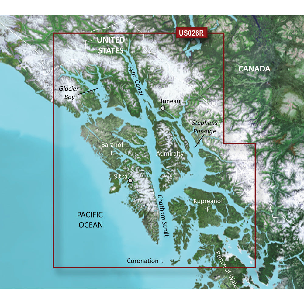 Garmin BlueChart g3 Vision HD - VUS026R - Wrangell/Juneau/Sitka - microSD/SD [010-C0727-00] - Premium Garmin BlueChart Vision from Garmin - Just $309.99! 