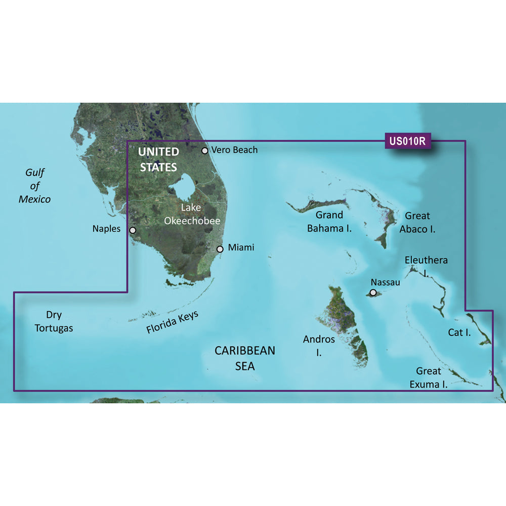 Garmin BlueChart g3 Vision HD - VUS010R - Southeast Florida - microSD/SD [010-C0711-00] - Premium Garmin BlueChart Vision from Garmin - Just $309.99! 