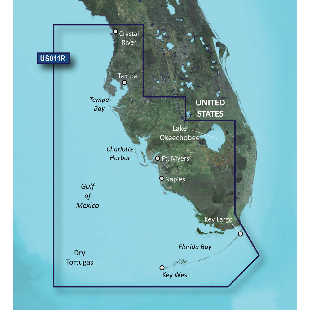 Garmin BlueChart g3 Vision HD - VUS011R - Southwest Florida - microSD/SD [010-C0712-00] - Premium Garmin BlueChart Vision from Garmin - Just $309.99! 