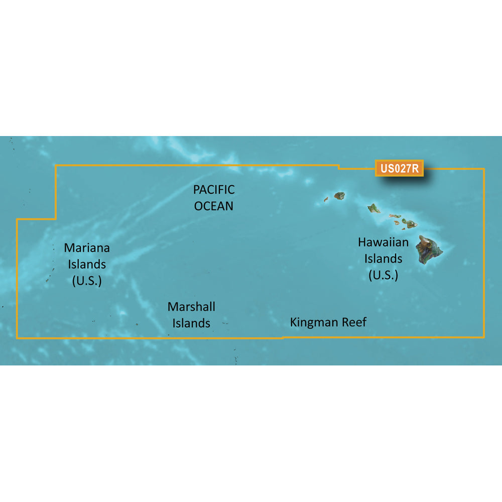 Garmin BlueChart g3 Vision HD - VUS027R - Hawaiian Islands - Mariana Islands - microSD/SD [010-C0728-00] - Premium Garmin BlueChart Vision from Garmin - Just $309.99! 