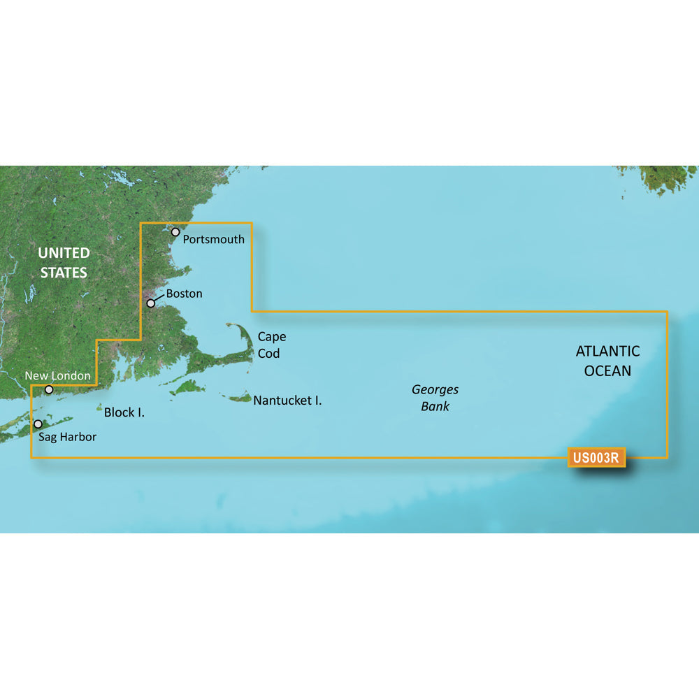 Garmin BlueChart g3 Vision HD - VUS003R - Cape Cod - microSD/SD [010-C0704-00] - Premium Garmin BlueChart Vision from Garmin - Just $309.99! 