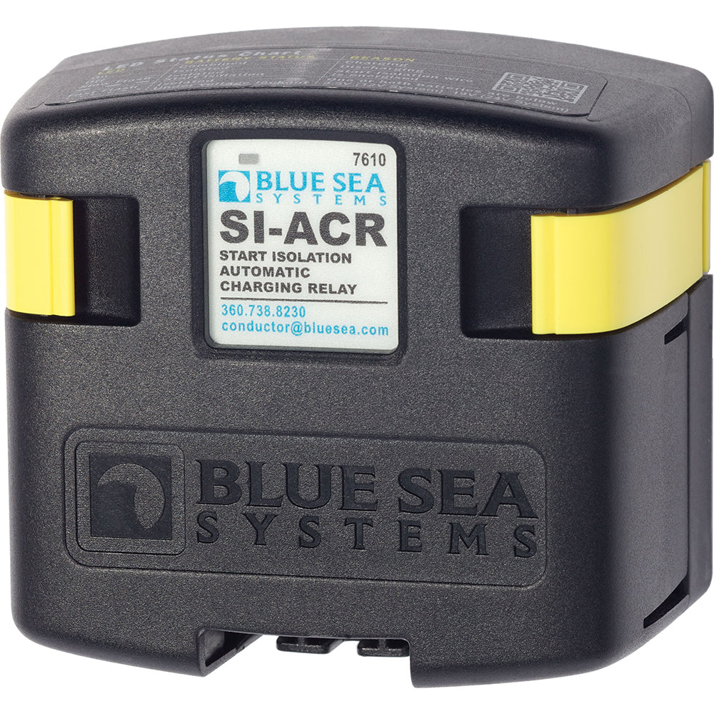 Blue Sea 7610 120 Amp SI-Series Automatic Charging Relay [7610] - Premium Battery Management from Blue Sea Systems - Just $102.99! 