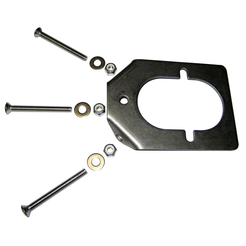 Lee's Stainless Steel Backing Plate f/Medium Rod Holders [RH5931] - Premium Rod Holder Accessories from Lee's Tackle - Just $24.99! 