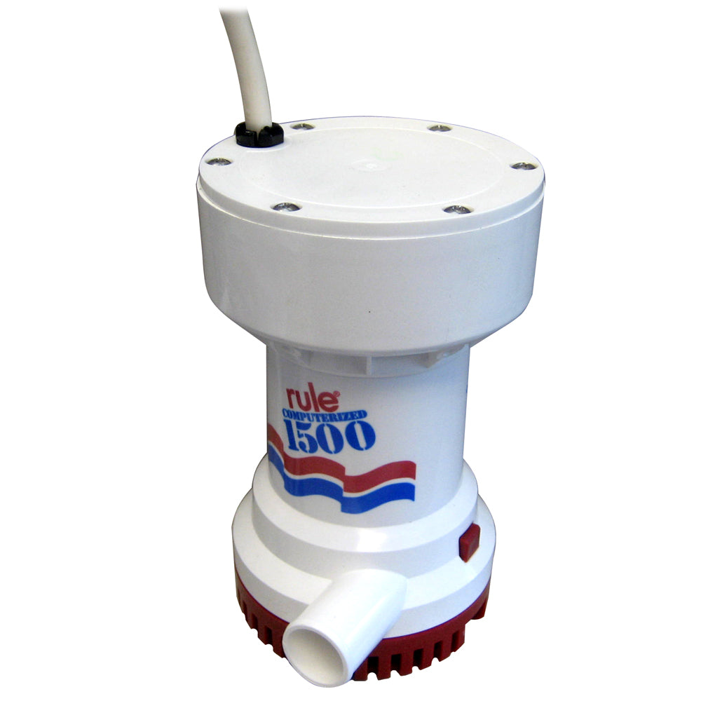 Rule 1500 G.P.H. Automatic Bilge Pump [51S] - Premium Bilge Pumps from Rule - Just $213.99! 