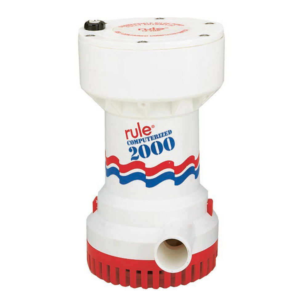 Rule 2000 G.P.H. Automatic Bilge Pump [53S] - Premium Bilge Pumps from Rule - Just $279.99! 