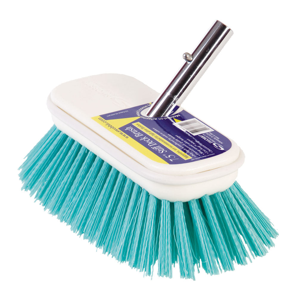 Swobbit 7.5" Stiff Cleaning Brush - Green [SW77355] - Premium Cleaning from Swobbit - Just $28.99! 