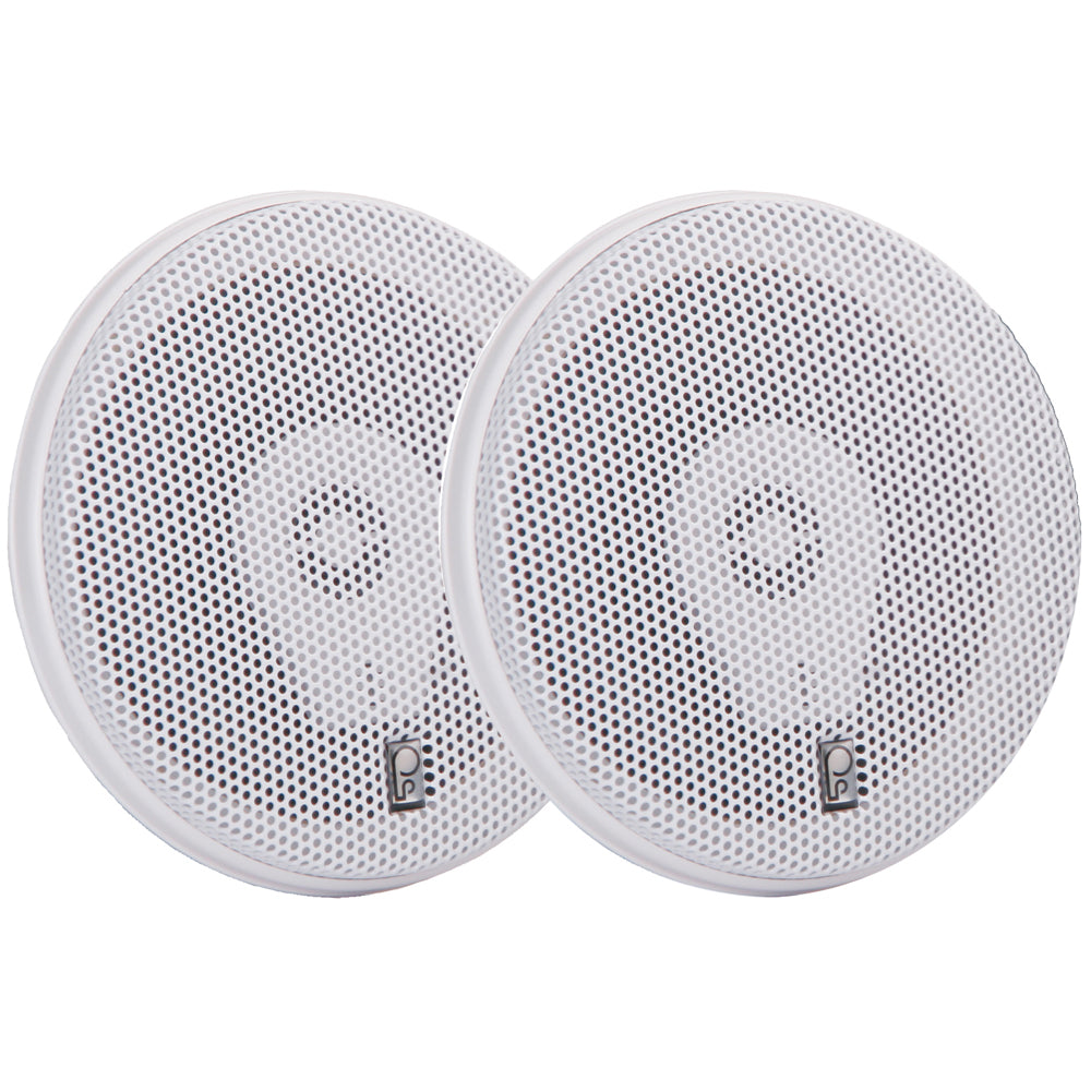 Poly-Planar MA-8505W 5" 200 Watt Titanium Series Speakers - White [MA8505W] - Premium Speakers from Poly-Planar - Just $93.99! 