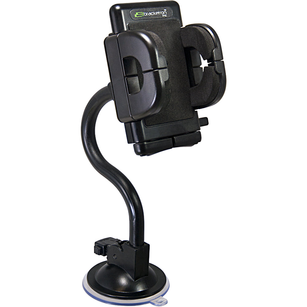 Bracketron Mobile Grip-iT Windshield Mount Kit [PHW-203-BL] - Premium GPS - Accessories from Bracketron Inc - Just $14.99! 