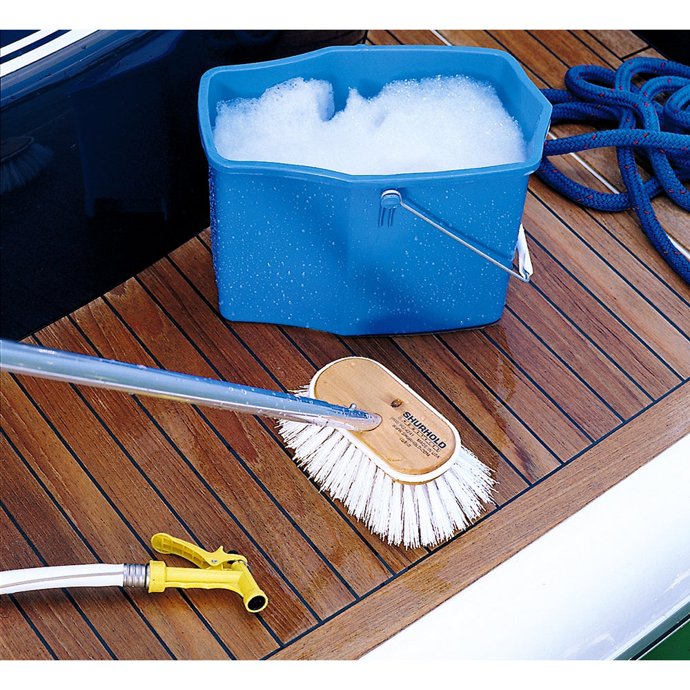 Shurhold 6" Polypropylene Stiff Bristle Deck Brush [950] - Premium Cleaning from Shurhold - Just $32.98! 