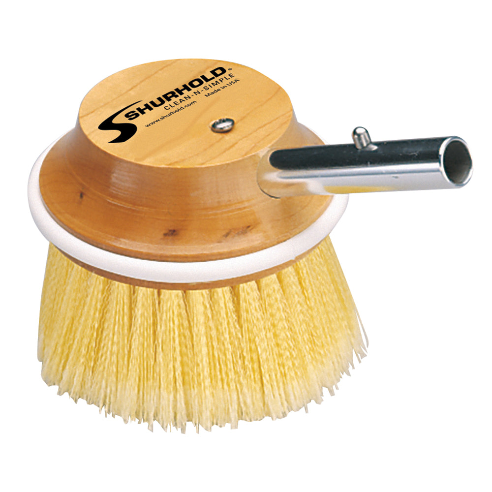 Shurhold 5" Round Polystyrene Soft Brush f/ Windows, Hulls, & Wheels [50] - Premium Cleaning from Shurhold - Just $34.98! 