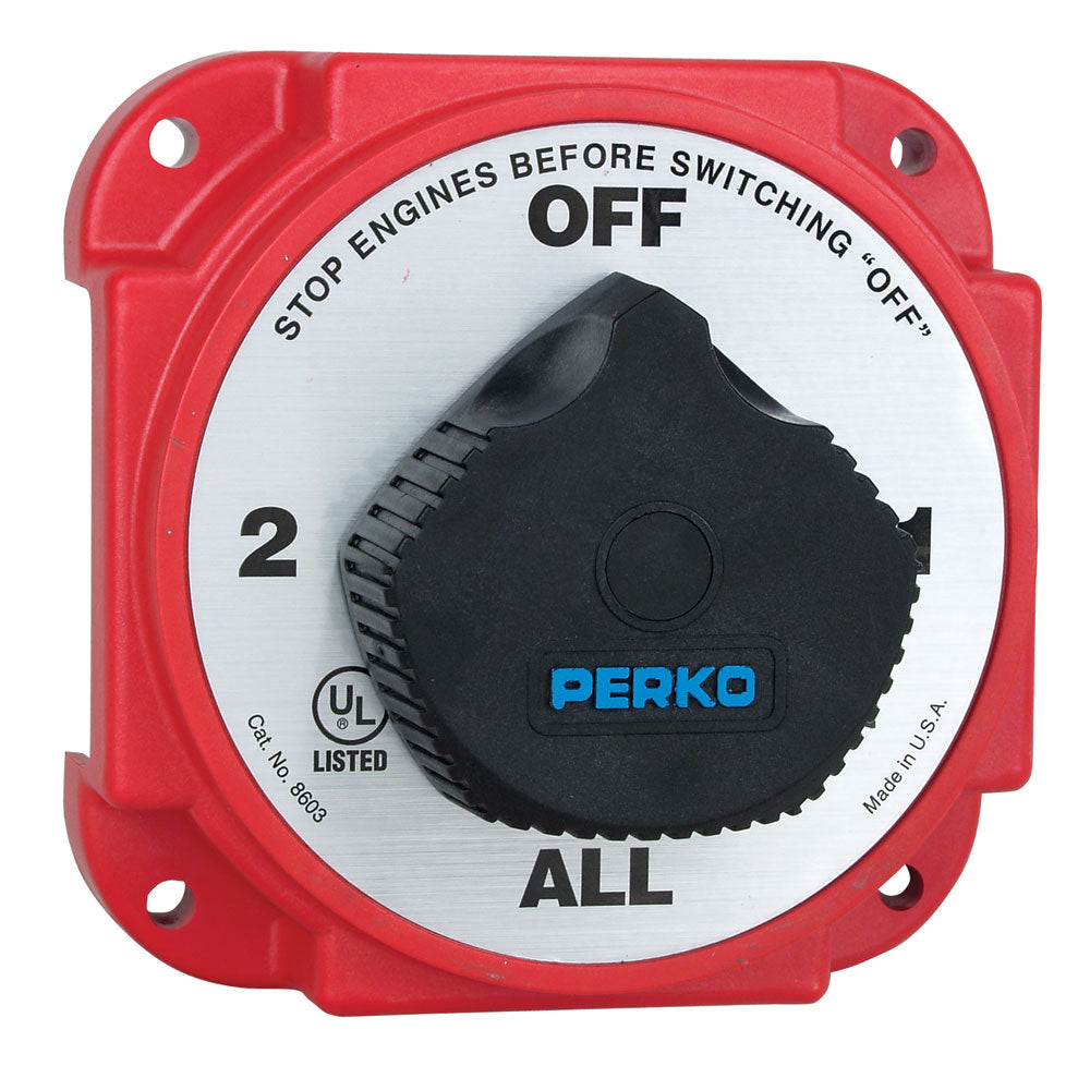 Perko Heavy Duty Battery Selector Switch w/Alternator Field Disconnect [8603DP] - Brand_Perko, Electrical, Electrical | Battery Management - Perko - Battery Management