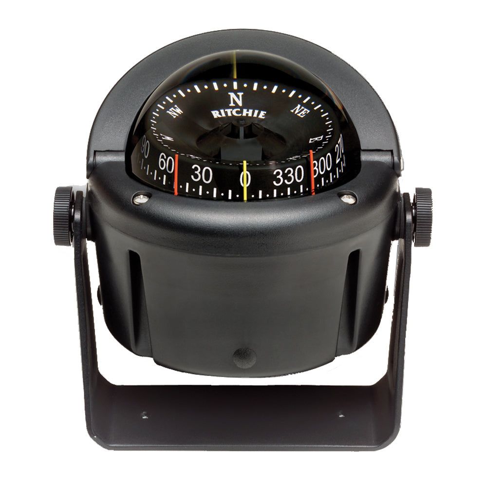 Ritchie HB-741 Helmsman Compass - Bracket Mount - Black [HB-741] - Premium Compasses from Ritchie - Just $271.99! 