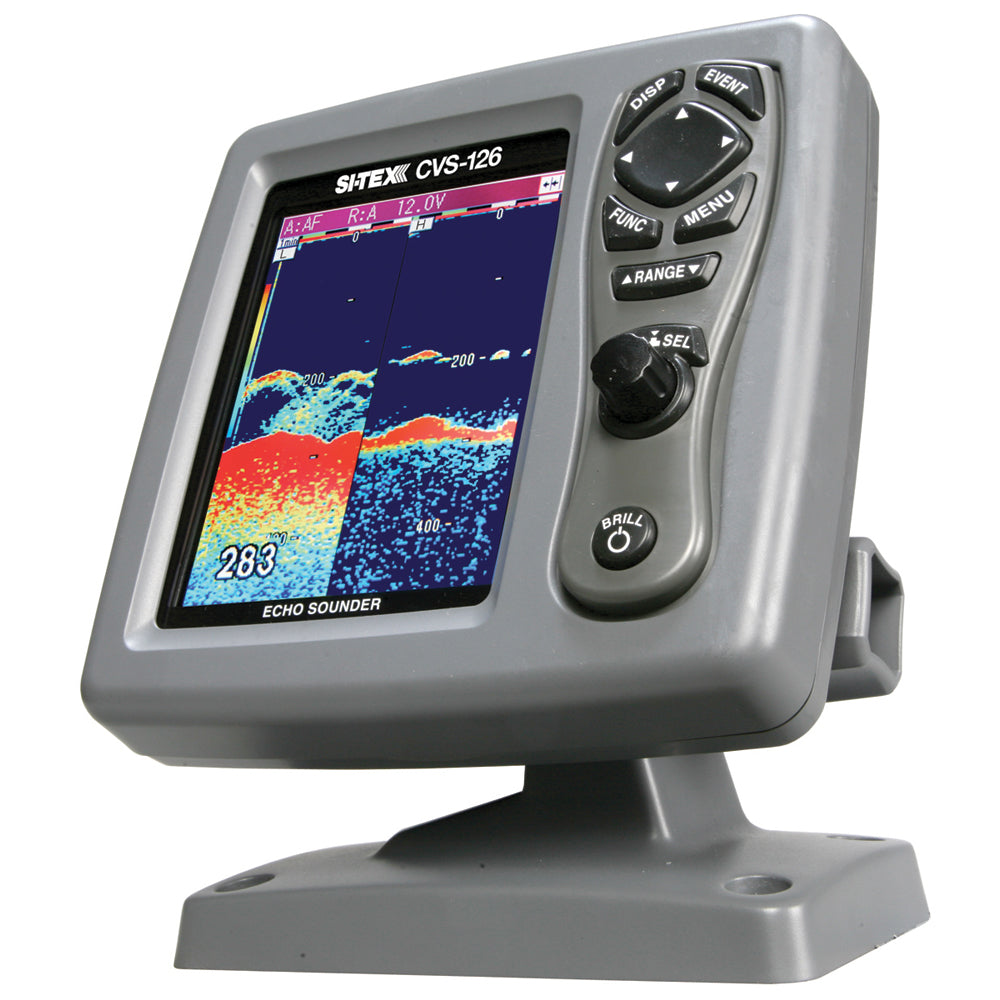 SI-TEX CVS-126 Dual Frequency Color Echo Sounder [CVS-126] - Premium Fishfinder Only from SI-TEX - Just $632.99! 