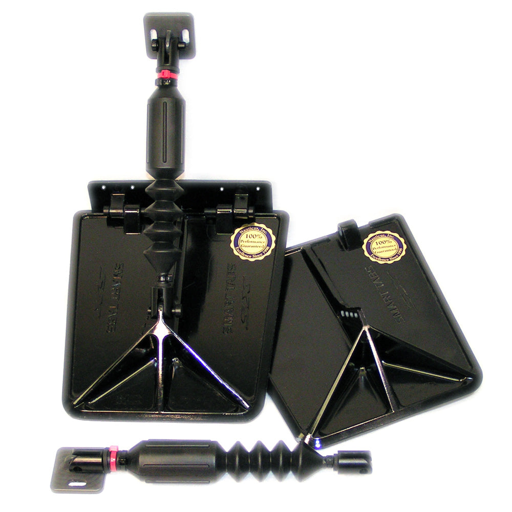 Nauticus SX9510-40 Smart Tab SX Composite Trim Tabs 9.5 x 10 - f/12-16 Boat w/40 - 80HP - Black [SX9510-40] - Boat Outfitting, Boat Outfitting | Trim Tabs, Brand_Nauticus - Nauticus - Trim Tabs