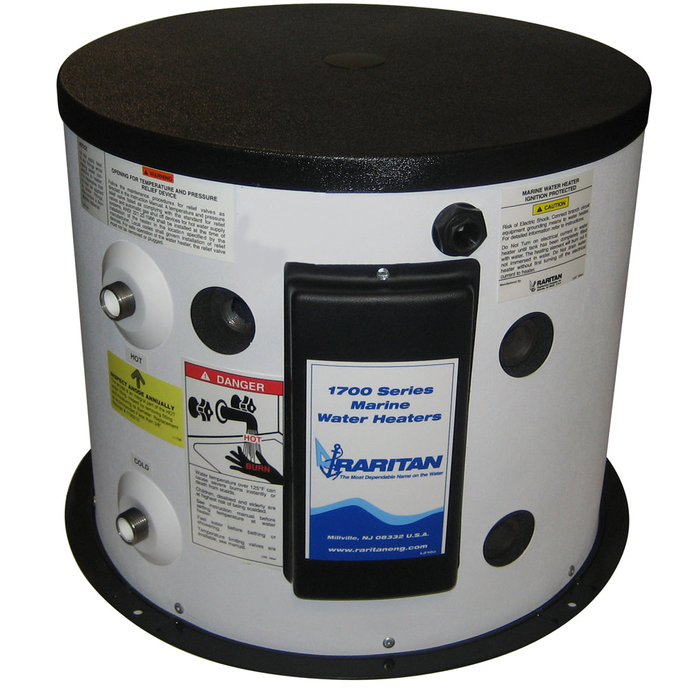 Raritan 12-Gallon Hot Water Heater w/Heat Exchanger - 120v [171211] - Brand_Raritan, Marine Plumbing & Ventilation, Marine Plumbing & Ventilation | Hot Water Heaters - Raritan - Hot Water Heaters
