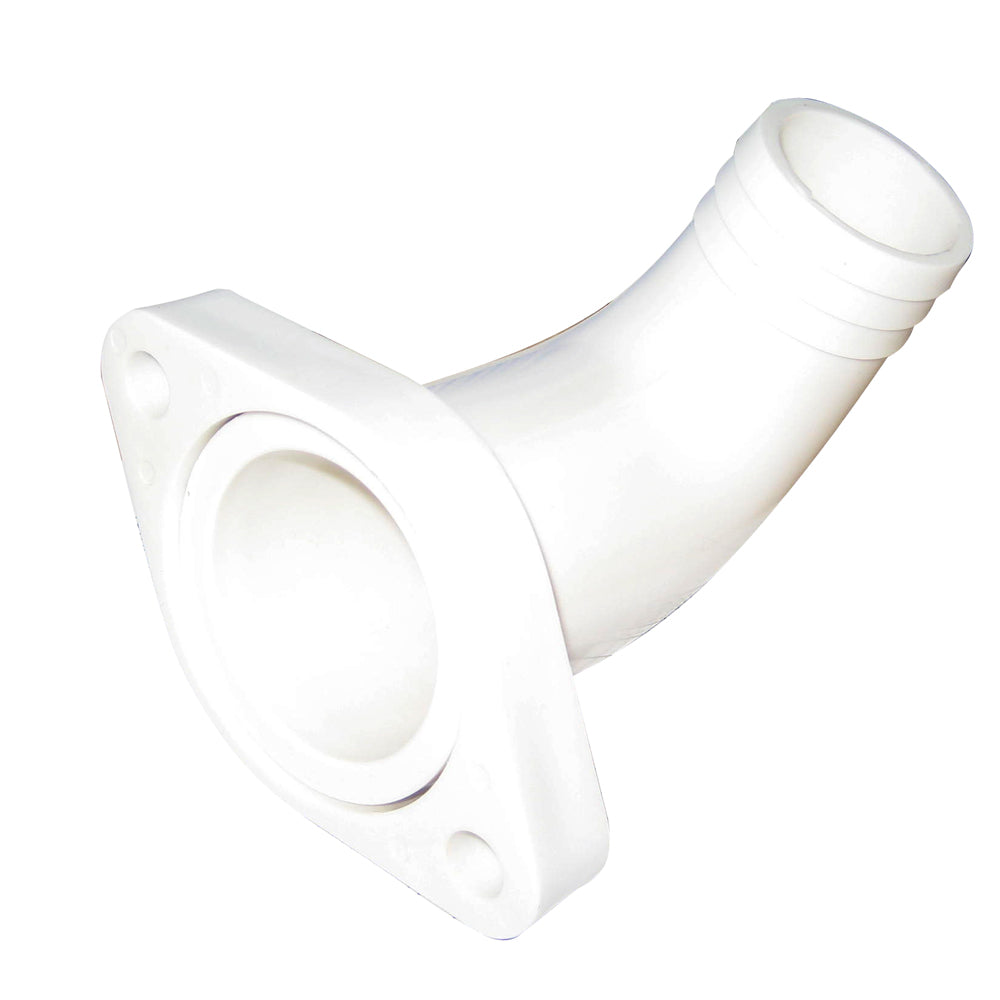 Raritan 90 Discharge Adapter w/Flange - Straight To 90 [1222AW] - 1st Class Eligible, Brand_Raritan, Marine Plumbing & Ventilation, Marine Plumbing & Ventilation | Accessories - Raritan - Accessories