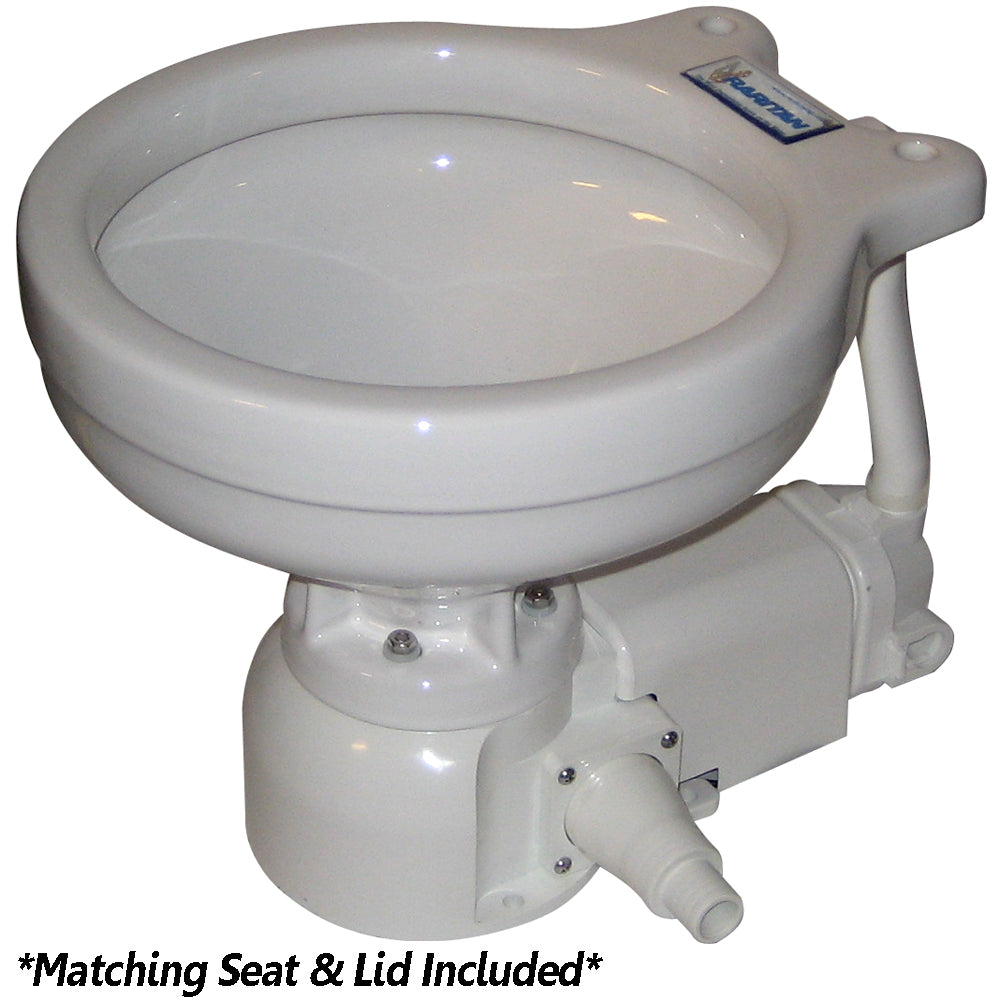 Raritan Sea Era Electric Toilet - Marine Size - Integral Pump - Straight  90 Discharge - 12v [160MI012] - Premium Marine Sanitation from Raritan - Just $630.99! 