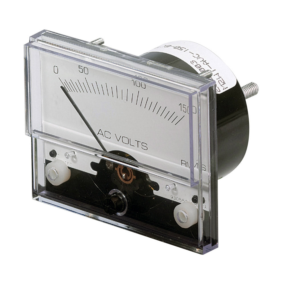 Paneltronics Analog AC Voltmeter - 0-150VAC - 2-1/2" [289-003] - Premium Meters & Monitoring from Paneltronics - Just $48.99! 