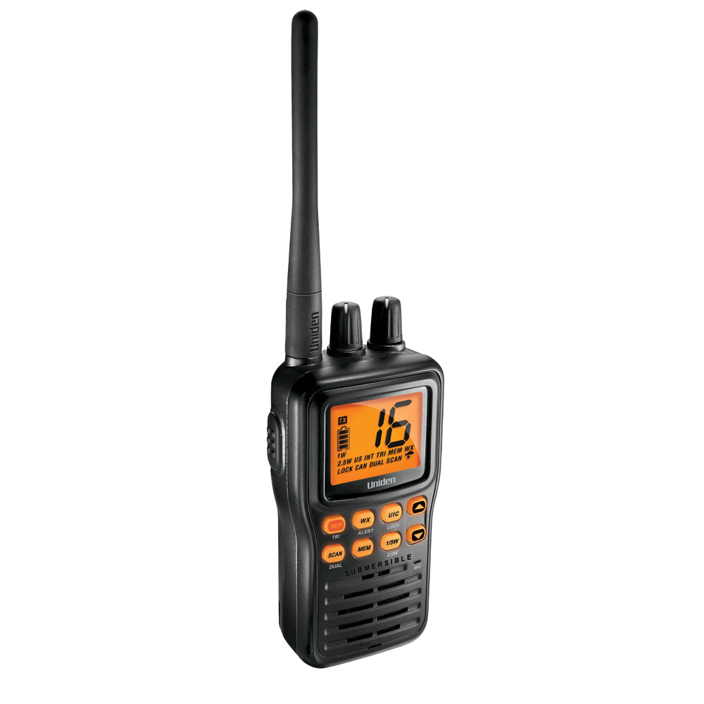 Uniden MHS75 HH VHF w/Li-Ion Battery DC Charger Only [MHS75] - Brand_Uniden, Communication, Communication | VHF - Handheld - Uniden - VHF - Handheld