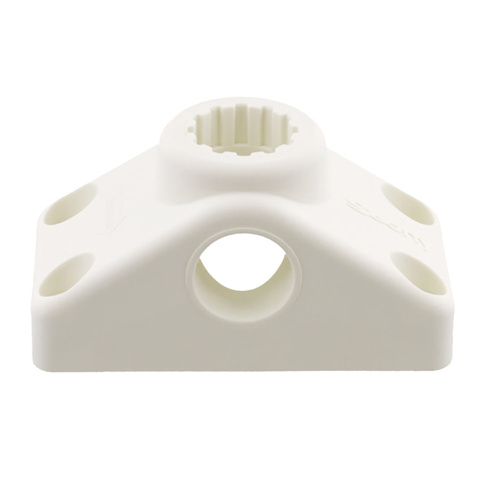 Scotty Combination Side / Deck Mount - White [241-WH] - Premium Accessories from Scotty - Just $6.99! 