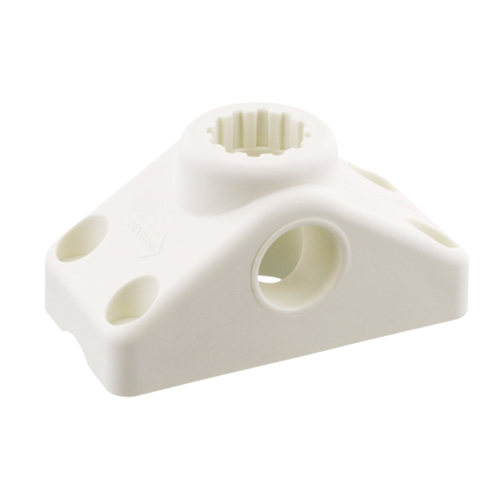 Scotty Combination Side / Deck Mount - White [241-WH] - Premium Accessories from Scotty - Just $7.99! 