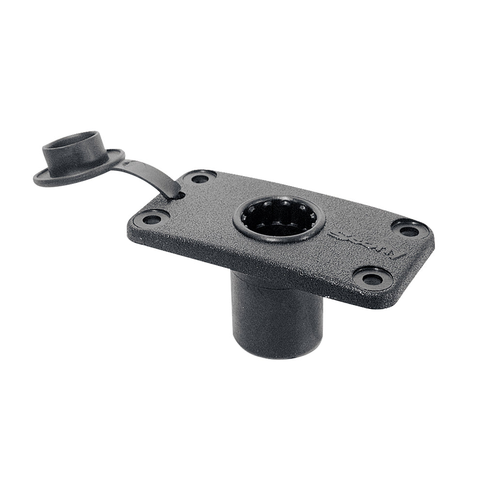 Scotty 244 Flush Deck Mount w/Rain Cap [244-BK] - Premium Accessories from Scotty - Just $8.99! 