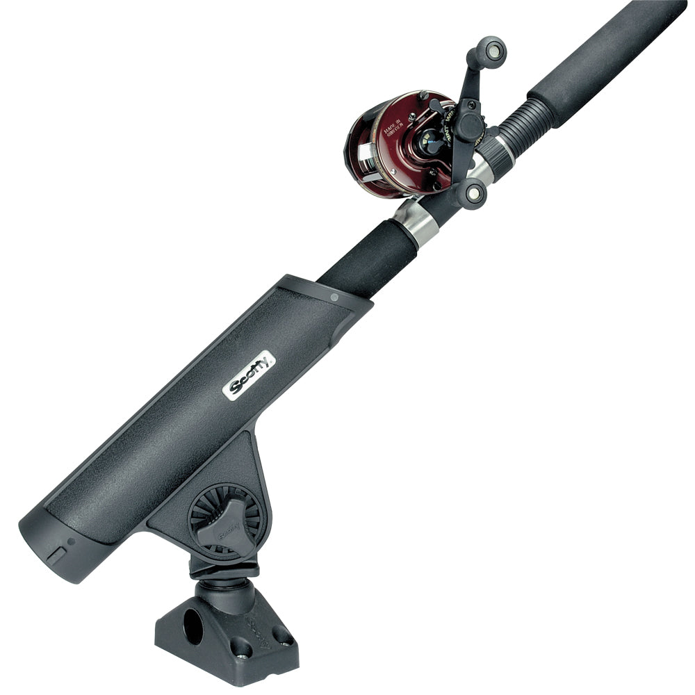 Scotty Rodmaster II Rod Holder w/241 Deck/Side Mount - Black [350] - Premium Rod Holders from Scotty - Just $21.99! 