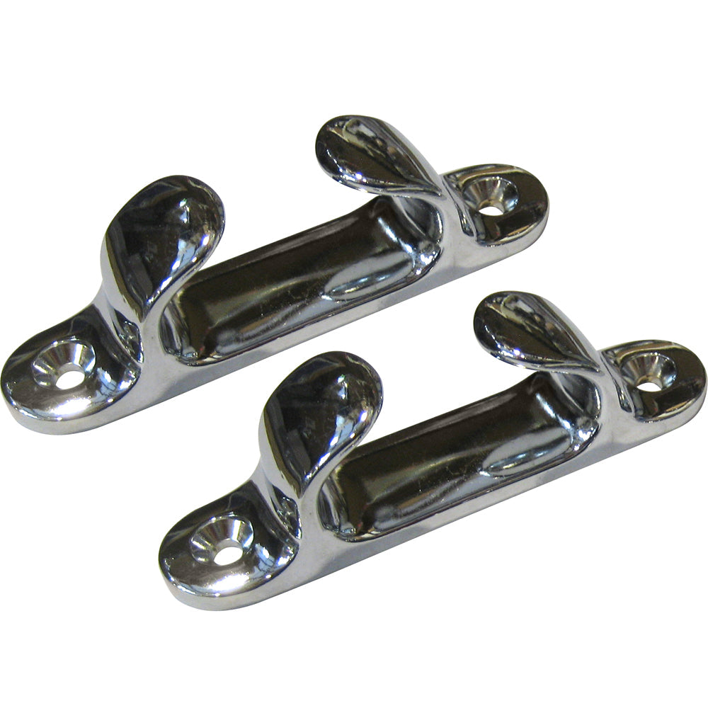 Perko 4" Straight Chock - Chrome Plated Zinc [1230DP0CHR] - Premium Chocks from Perko - Just $27.99! 