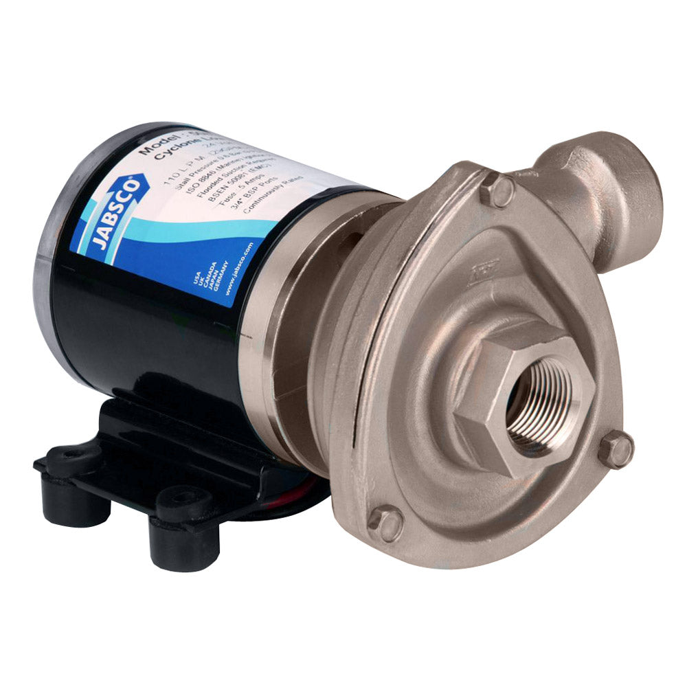 Jabsco Low Pressure Cyclon Centrifugal Pump - 12V [50840-0012] - Brand_Jabsco, Marine Plumbing & Ventilation, Marine Plumbing & Ventilation | Washdown / Pressure Pumps - Jabsco - Washdown / Pressure Pumps