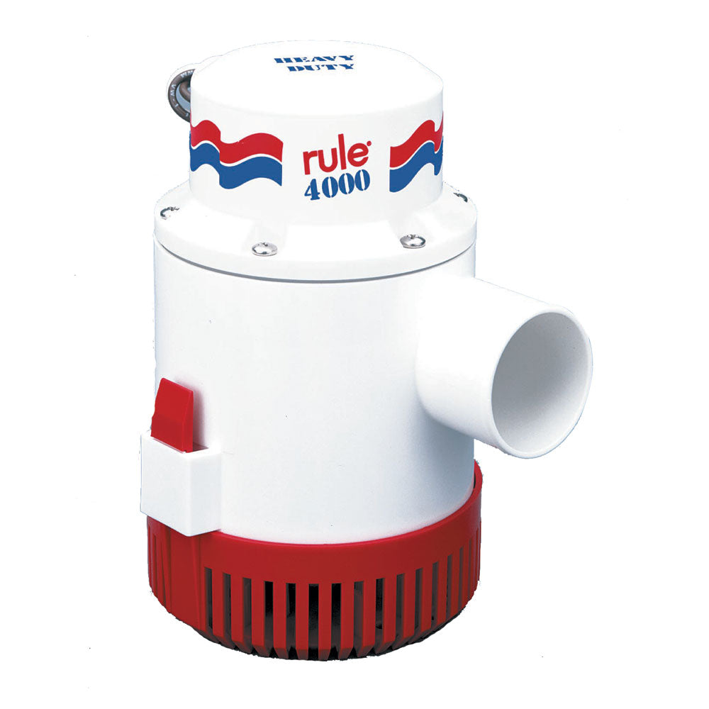 Rule 4000 Non-Automatic Bilge Pump - 12V [56D] - Premium Bilge Pumps from Rule - Just $259.99! 