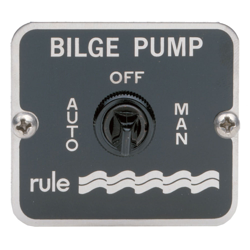 Rule 3-Way Panel Switch [45] - Premium Bilge Pumps from Rule - Just $29.99! 