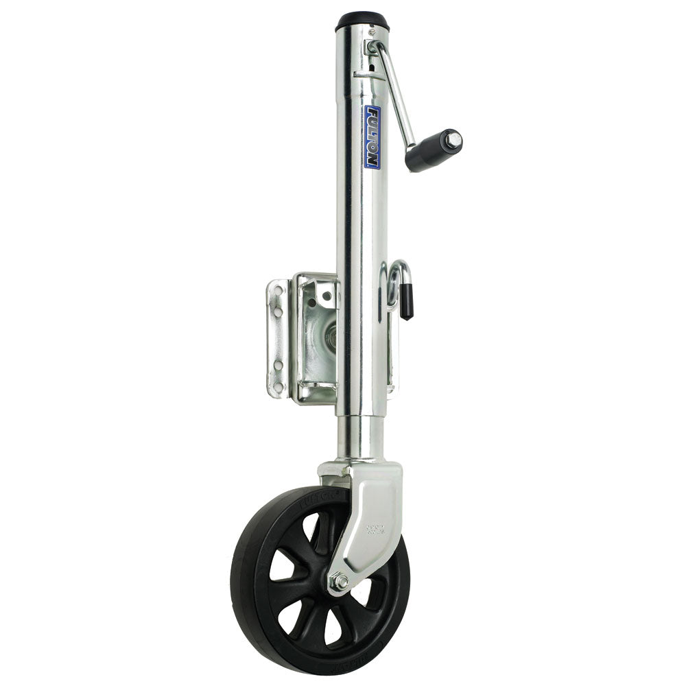 Fulton Single Wheel 1,500 lbs. Bolt-Thru Swivel Jack [XP15 0101] - Premium Jacks & Dollies from Fulton - Just $151.99! 